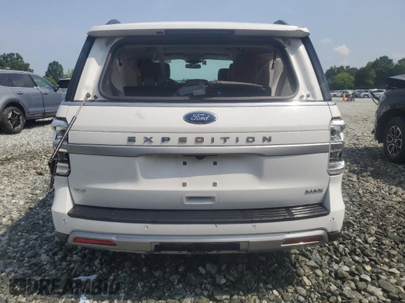 2023 Ford Expedition Max XLT with VIN 1FMJK1H80PEA04041, listed as a Copart auction lot 60801085 with 72,004 mi miles and Non repairable. Bid and sale history available at DreamBid. Image 6.