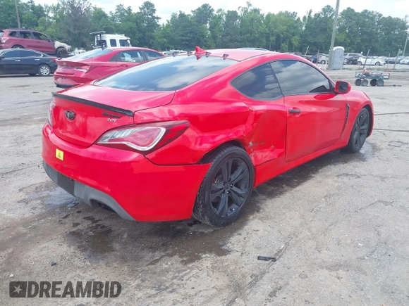 2011 Hyundai Genesis Coupe with VIN KMHHT6KD5BU060618, listed as a IAAI auction lot 42692857 with 131,540 mi miles and . Bid and sale history available at DreamBid. Image 4.