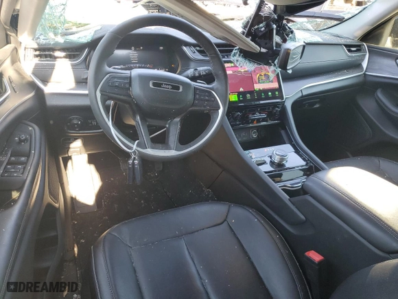2023 Jeep Grand Cherokee Limited with VIN 1C4RJHBG7P8720193, listed as a Copart auction lot 80303044 with 24,325 mi miles and Salvage Title. Bid and sale history available at carsss.com. Image 8.