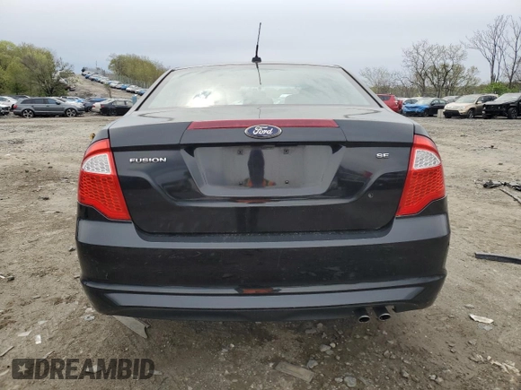 2012 Ford Fusion SE with VIN 3FAHP0HAXCR291550, listed as a Copart auction lot 52867765 with 134,162 mi miles and Salvage title. Bid and sale history available at DreamBid. Image 6.