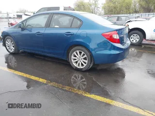 2012 Honda Civic EX with VIN 2HGFB2F89CH537142, listed as a IAAI auction lot 42024927 with 123,063 mi miles and . Bid and sale history available at DreamBid. Image 3.