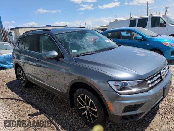 2021 Volkswagen Tiguan SE with VIN 3VV2B7AXXMM049055, listed as a Copart auction lot 59815645 with 51,116 mi miles and Clean title. Bid and sale history available at DreamBid. Image 4.