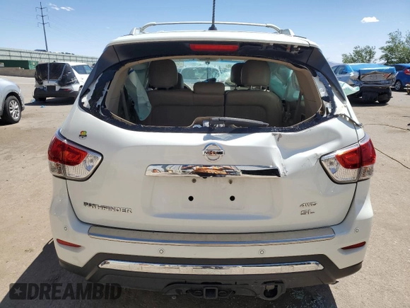 2015 Nissan Pathfinder SL z VIN 5N1AR2MM2FC700978, wystawiony jako Copart lot #56072585 z przebiegiem 132 675 mil mil oraz Szkoda całkowita • Salvage title. Historia ofert i sprzedaży dostępna na DreamBid. Obrazek 6.