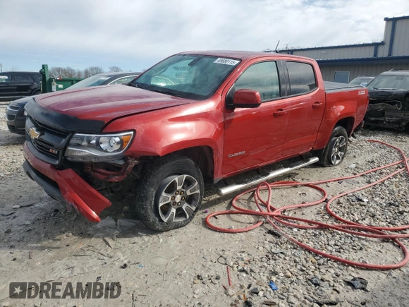 2016 Chevrolet Colorado 4WD Z71 with VIN 1GCGTDE35G1368436, listed as a Copart auction lot 48680115 with 146,911 mi miles and Clean Title. Bid and sale history available at carsss.com. Image 1.