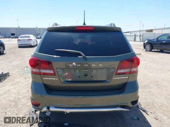 2017 Dodge Journey Crossroad Plus with VIN 3C4PDCGB1HT677813, listed as a IAAI auction lot 41983740 with 87,879 mi miles and . Bid and sale history available at DreamBid. Image 17.