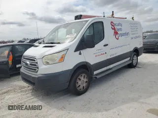 2016 Ford Transit Cargo with VIN 1FTYR1ZM2GKA46996, listed as a Copart auction lot 77163594 with Not Provided miles and Salvage Title. Bid and sale history available at DreamBid. Image 1.