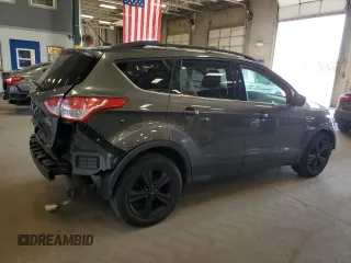 2015 Ford Escape SE with VIN 1FMCU0GX9FUB43465, listed as a Copart auction lot 53802985 with 93,817 mi miles and Salvage Title. Bid and sale history available at carsss.com. Image 3.
