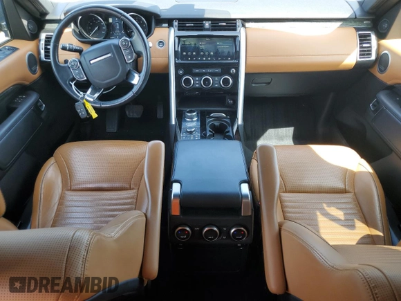 2017 Land Rover Discovery HSE Luxury z VIN SALRHBBV0HA037312, wystawiony jako Copart lot #54817455 z przebiegiem 62 839 mil mil oraz Szkoda całkowita • Salvage title. Historia ofert i sprzedaży dostępna na DreamBid. Obrazek 8.