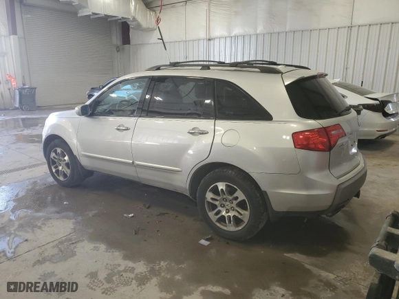 2007 Acura MDX Tech/Entertainment Pkg with VIN 2HNYD28487H537421, listed as a Copart auction lot 44128845 with 122,066 mi miles and Salvage Title. Bid and sale history available at carsss.com. Image 2.
