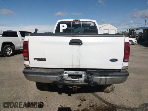1999 Ford Super Duty F-250 XL with VIN 1FTNW21F0XEA24718, listed as a Copart auction lot 44987595 with 327,455 mi miles and Salvage Title. Bid and sale history available at carsss.com. Image 6.