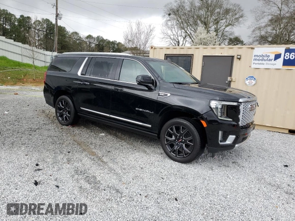 2024 GMC Yukon XL Denali with VIN 1GKS2JKL2RR126728, listed as a Copart auction lot 45491004 with 203 mi miles and Clean Title. Bid and sale history available at carsss.com. Image 4.