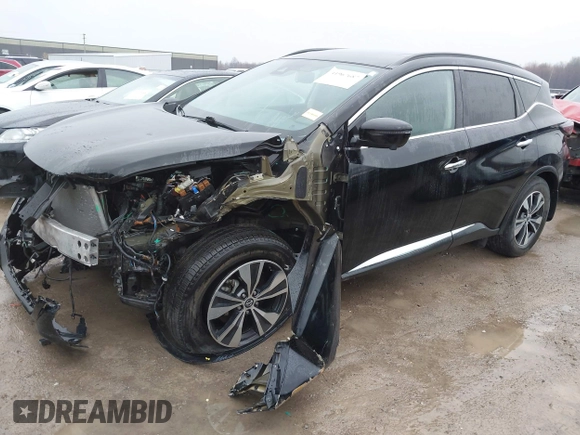 2020 Nissan Murano SV with VIN 5N1AZ2BS7LN146936, listed as a IAAI auction lot 41967687 with 44,753 mi miles and . Bid and sale history available at DreamBid. Image 19.