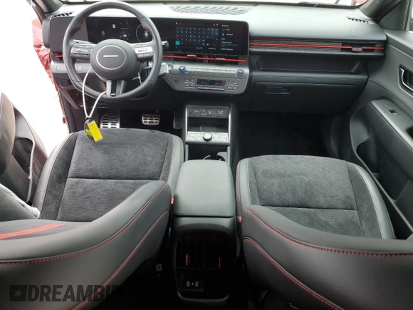 2024 Hyundai Kona N Line with VIN KM8HA3A36RU041051, listed as a Copart auction lot 59890474 with 2,910 mi miles and Salvage Title. Bid and sale history available at carsss.com. Image 8.