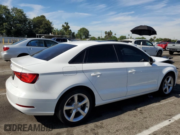 2016 Audi A3 1.8T Premium with VIN WAUA7GFF8G1003461, listed as a Copart auction lot 60569513 with 82,789 mi miles. Bid and sale history available at carsss.com. Image 3.