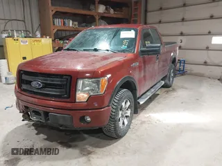 2014 Ford F-150 XL with VIN 1FTFX1EF1EKF24715, listed as a IAAI auction lot 41520559 with 183,650 mi miles. Bid and sale history available at carsss.com. Image 17.