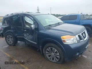 2015 Nissan Armada SV with VIN 5N1BA0ND7FN612818, listed as a IAAI auction lot 41459324 with 100,326 mi miles and . Bid and sale history available at DreamBid. Image 1.
