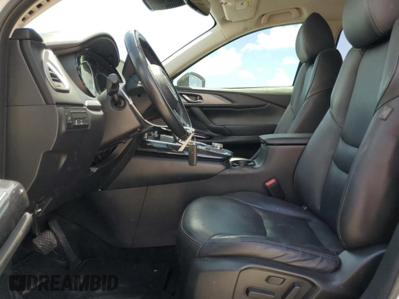 2019 Mazda CX-9 Touring with VIN JM3TCACY7K0327632, listed as a Copart auction lot 60798635 with 63,087 mi miles and Salvage title. Bid and sale history available at DreamBid. Image 7.