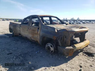 2022 Chevrolet Silverado 3500HD High Country with VIN 1GC4YVEY1NF313200, listed as a Copart auction lot 80905254 with 0 mi miles and Salvage Title. Bid and sale history available at carsss.com. Image 4.