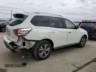 2019 Nissan Pathfinder S with VIN 5N1DR2MM7KC579940, listed as a Copart auction lot 47965875 with 78,477 mi miles and Salvage title. Bid and sale history available at DreamBid. Image 3.