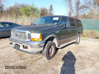 2001 Ford Excursion Limited with VIN 1FMNU43S11EA01026, listed as a IAAI auction lot 41994947 with 193,365 mi miles and . Bid and sale history available at DreamBid. Image 2.