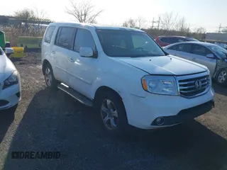 2013 Honda Pilot EX-L with VIN 5FNYF4H55DB014413, listed as a IAAI auction lot 41939491 with 246,673 mi miles. Bid and sale history available at carsss.com. Image 1.