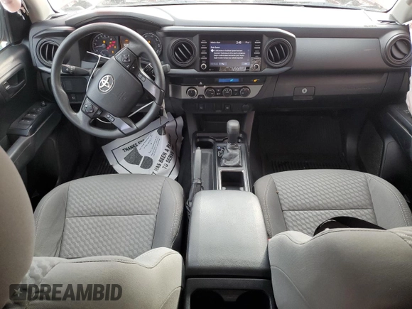 2021 Toyota Tacoma SR with VIN 3TMCZ5AN6MM450099, listed as a Copart auction lot 78671524 with 54,192 mi miles and Salvage title. Bid and sale history available at DreamBid. Image 8.