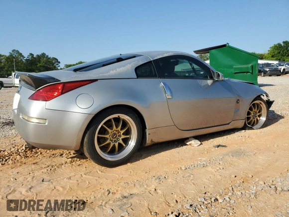 2005 Nissan 350Z Enthusiast with VIN JN1AZ34DX5M609303, listed as a Copart auction lot 52787635 with 182,747 mi miles and Salvage Title. Bid and sale history available at carsss.com. Image 3.