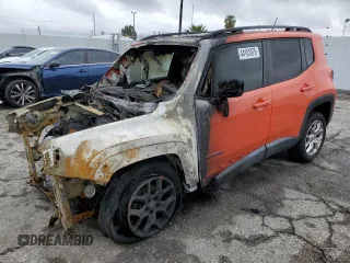 2015 Jeep Renegade Latitude z VIN ZACCJBBT3FPC21804, wystawiony jako Copart lot #44161075 z przebiegiem Nie podano mil oraz Szkoda całkowita • Salvage title. Historia ofert i sprzedaży dostępna na DreamBid. Obrazek 1.