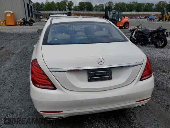 2015 Mercedes-Benz S-Class S 550 with VIN WDDUG8CB6FA141091, listed as a Copart auction lot 54586415 with 51,126 mi miles and Clean Title. Bid and sale history available at carsss.com. Image 7.
