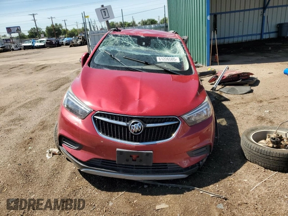 2017 Buick Encore Preferred with VIN KL4CJESB9HB027004, listed as a Copart auction lot 61226505 with Not provided miles and Salvage title. Bid and sale history available at DreamBid. Image 5.