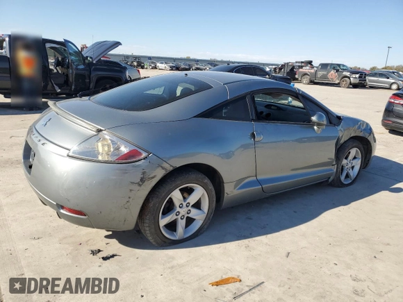 2007 Mitsubishi Eclipse GS with VIN 4A3AK24F77E047416, listed as a Copart auction lot 82710914 with Not Provided miles and Salvage Title. Bid and sale history available at carsss.com. Image 3.