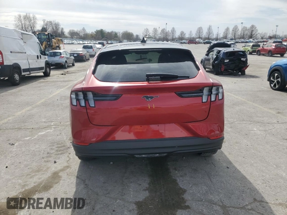2021 Ford Mustang Mach-E Select with VIN 3FMTK1RM4MMA19233, listed as a Copart auction lot 49589655 with Not Provided miles and Salvage Title. Bid and sale history available at DreamBid. Image 6.