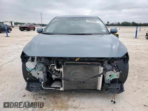 2024 Nissan Sentra SV with VIN 3N1AB8CV6RY240745, listed as a Copart auction lot 57093585 with 22,633 mi miles and Salvage title. Bid and sale history available at DreamBid. Image 5.