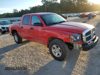 2007 Dodge Dakota SLT with VIN 1D7HE48K97S124581, listed as a Copart auction lot 73698864 with 179,562 mi miles and Salvage Title. Bid and sale history available at DreamBid. Image 4.