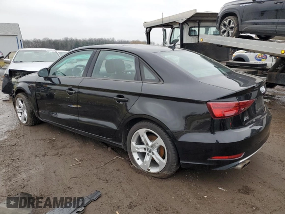 2017 Audi A3 Sedan Premium with VIN WAUAUGFF5H1041806, listed as a Copart auction lot 81846793 with 125,038 mi miles. Bid and sale history available at carsss.com. Image 2.