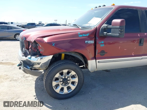 2000 Ford F-250 XL with VIN 1FTNW21FXYEB02830, listed as a IAAI auction lot 42627199 with 278,856 mi miles and . Bid and sale history available at DreamBid. Image 14.