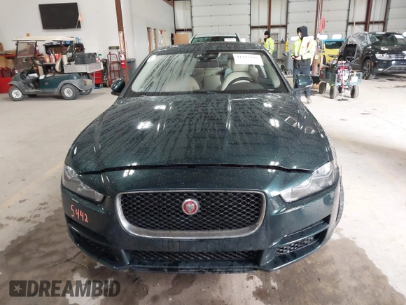 2017 Jaguar XE 35t Premium with VIN SAJAJ4BV8HA965939, listed as a IAAI auction lot 41215442 with 81,247 mi miles. Bid and sale history available at carsss.com. Image 12.