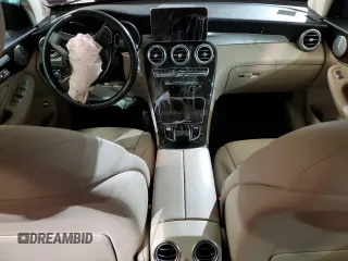 2017 Mercedes-Benz GLC with VIN WDC0G4KB9HF255444, listed as a Copart auction lot 47742395 with 0 mi miles and Salvage Title. Bid and sale history available at carsss.com. Image 8.