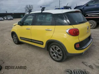 2014 FIAT 500L Trekking with VIN ZFBCFADH3EZ004146, listed as a Copart auction lot 86644234 with Not Provided miles and Salvage Title. Bid and sale history available at DreamBid. Image 2.