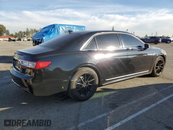 2018 Lincoln Continental Select with VIN 1LN6L9SKXJ5610363, listed as a Copart auction lot 41409155 with 74,996 mi miles and Clean Title. Bid and sale history available at carsss.com. Image 3.