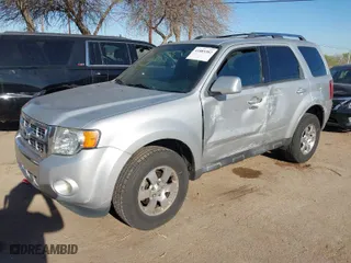 2012 Ford Escape Limited with VIN 1FMCU0E78CKB80338, listed as a IAAI auction lot 41885382 with 169,398 mi miles. Bid and sale history available at carsss.com. Image 2.