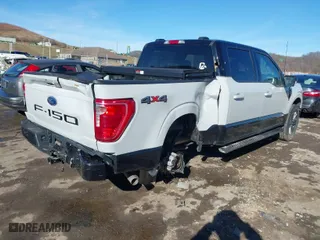 2023 Ford F-150 XL with VIN 1FTFW1E57PKE92608, listed as a IAAI auction lot 41679838 with 21,349 mi miles. Bid and sale history available at carsss.com. Image 4.