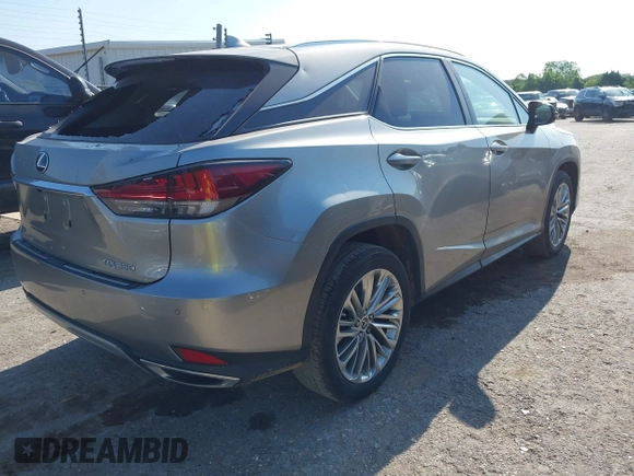 2021 Lexus RX 350 with VIN 2T2JZMDA7MC276199, listed as a IAAI auction lot 42322277 with 47,520 mi miles and . Bid and sale history available at DreamBid. Image 4.