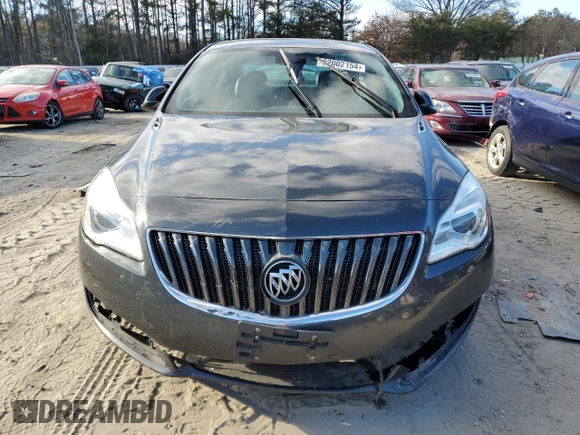 2016 Buick Regal with VIN 2G4GL5EX0G9169892, listed as a Copart auction lot 82002154 with 91,263 mi miles and Salvage Title. Bid and sale history available at DreamBid. Image 5.
