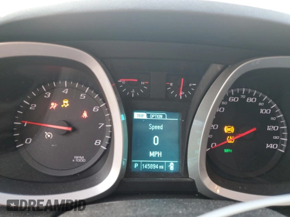 2017 Chevrolet Equinox LT with VIN 2GNALCEK8H1540825, listed as a Copart auction lot 48466125 with 145,894 mi miles and Non Repairable. Bid and sale history available at carsss.com. Image 9.