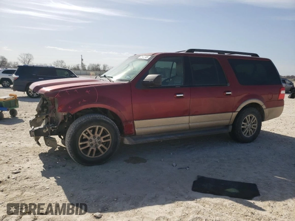 2014 Ford Expedition Max XLT with VIN 1FMJK1H50EEF37705, listed as a Copart auction lot 47582745 with Not provided miles and Salvage title. Bid and sale history available at DreamBid. Image 1.