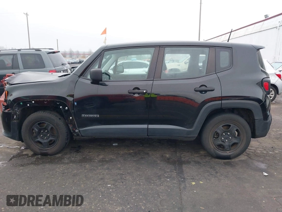 2019 Jeep Renegade Sport with VIN ZACNJAAB7KPK79157, listed as a IAAI auction lot 41355805 with 45,839 mi miles and . Bid and sale history available at DreamBid. Image 14.