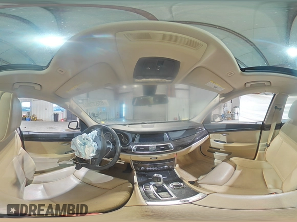 2013 BMW 5 Series 535i Gran Turismo with VIN WBASN2C56DC202971, listed as a Copart auction lot 85537884 with Not provided miles and Clean title. Bid and sale history available at DreamBid. Image 12.