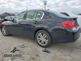 2012 Infiniti G25 Sedan x with VIN JN1DV6AR2CM860226, listed as a Copart auction lot 83296134 with 0 mi miles and Clean Title. Bid and sale history available at carsss.com. Image 2.