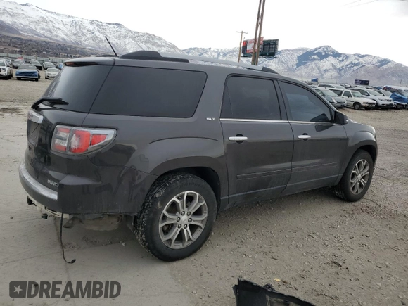 2014 GMC Acadia SLT with VIN 1GKKVSKD8EJ286286, listed as a Copart auction lot 42329575 with 146,320 mi miles and Salvage Title. Bid and sale history available at carsss.com. Image 3.